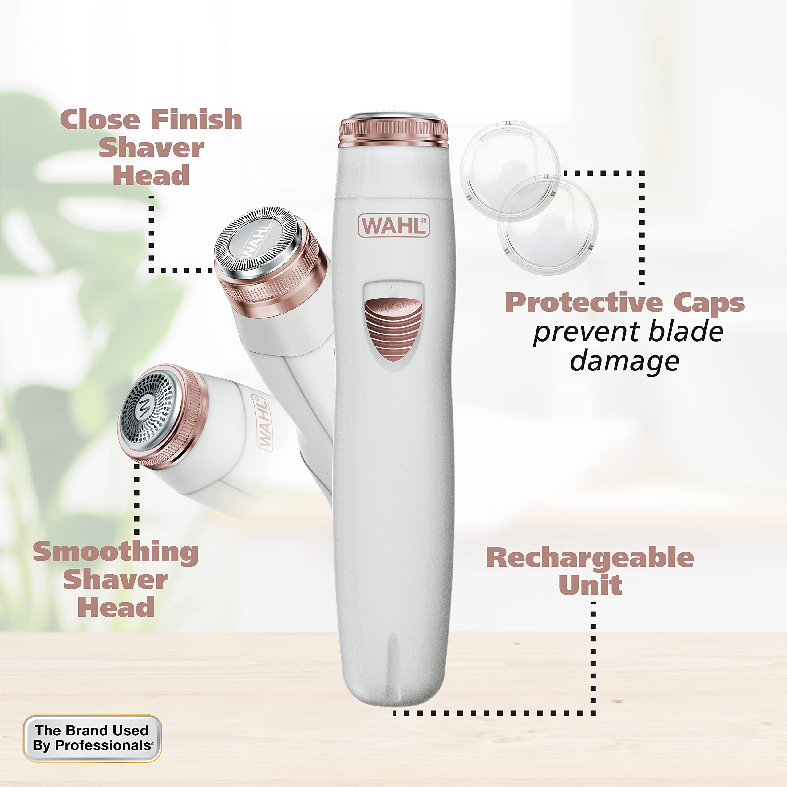 Amazon.com: Wahl Clean & Smooth Ladies Rechargeable Facial Hair